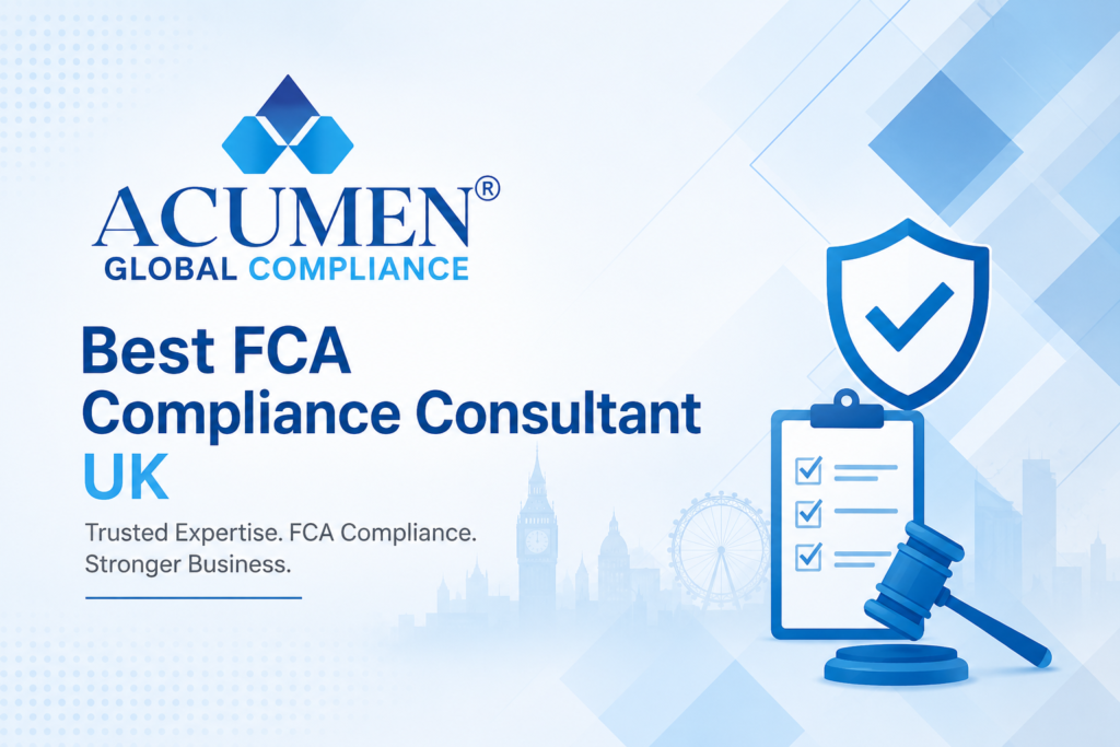 Best FCA Compliance Consultant in the UK for Payment Institutions and EMI Firms in London