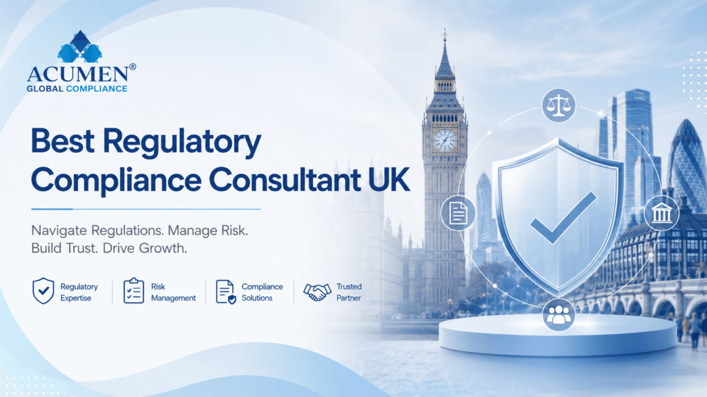 Best Regulatory Compliance Consultant UK: How London FinTech Companies Choose the Right Compliance Consultancy