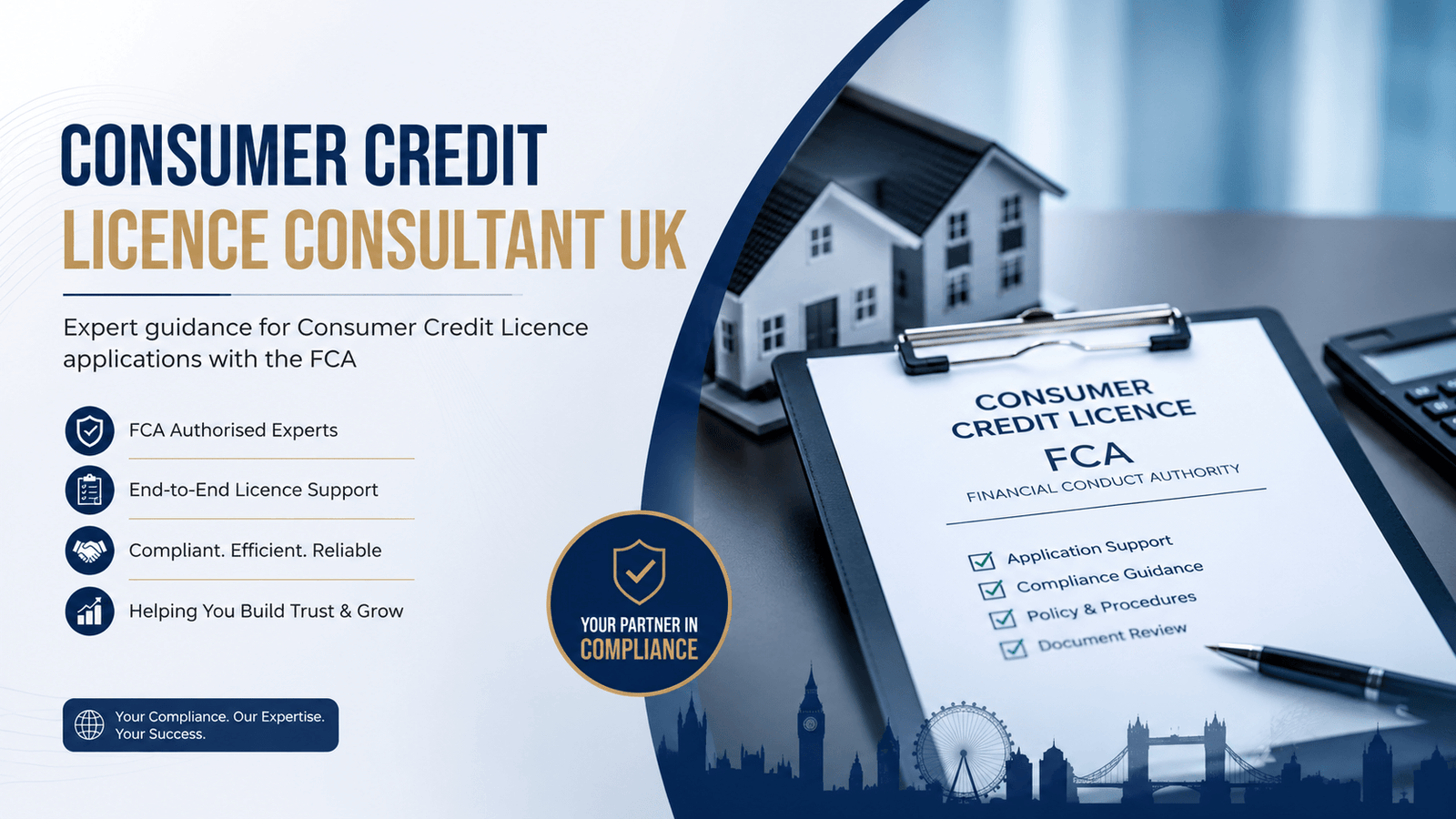 Consumer Credit Licence Consultant UK professional compliance consultancy with FCA application support