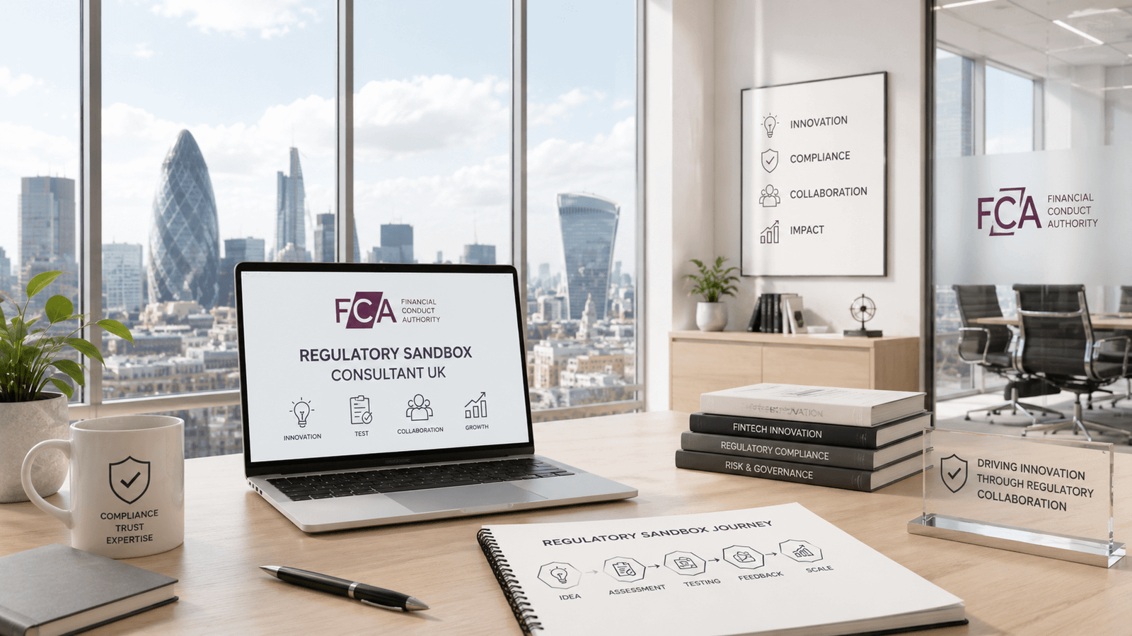 FCA Regulatory Sandbox Consultant UK helping fintech businesses with regulatory innovation